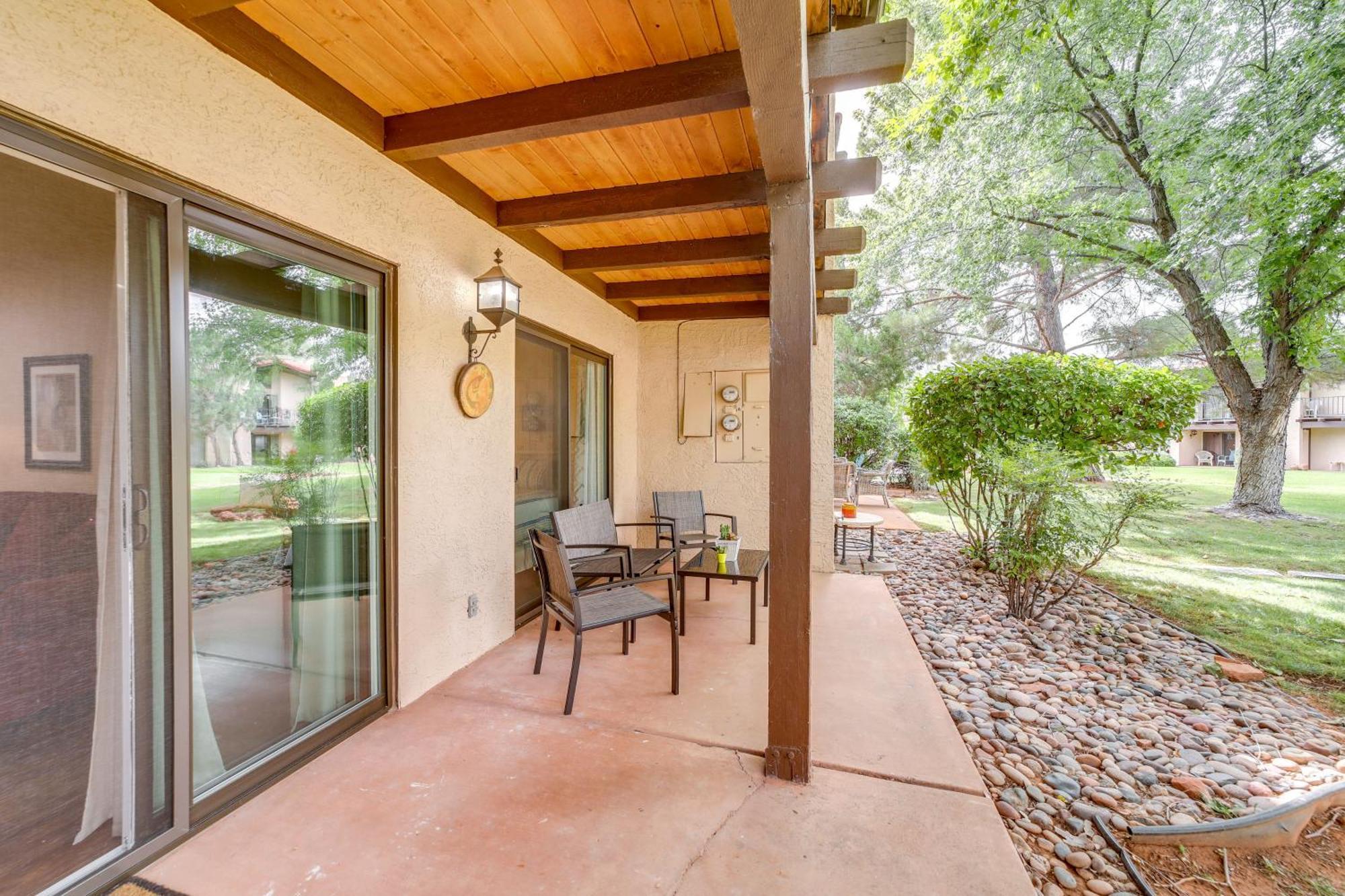 Cozy Sedona Oasis With Pool And Hot Tub Access!アパートメント エクステリア 写真